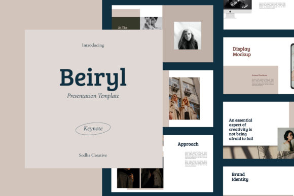 Beiryl - Keynote Template: Designing with Clarity