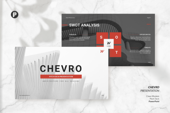 Chevro: The Modern Pitch Deck Template That Builds Instant Trust