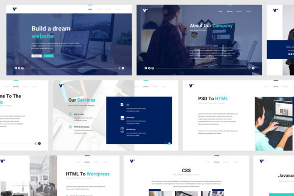Elevate Your Pitch: The Website Design Keynote Template