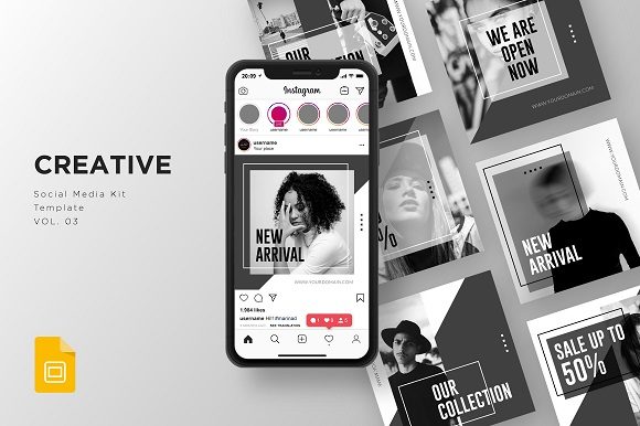 Elevate Your Visuals with Creative Social Media Kit Vol. 07 - GSL
