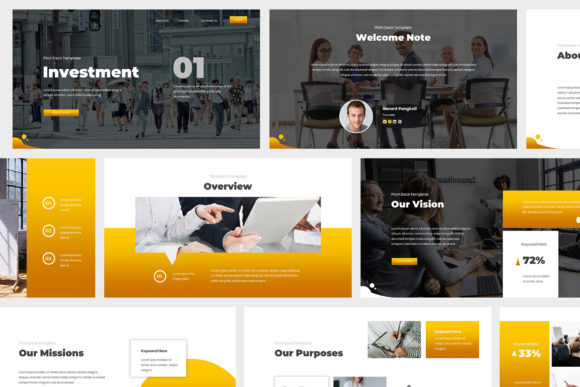 Investment Pitch Deck Powerpoint: A Modern Template for Winning Presentations