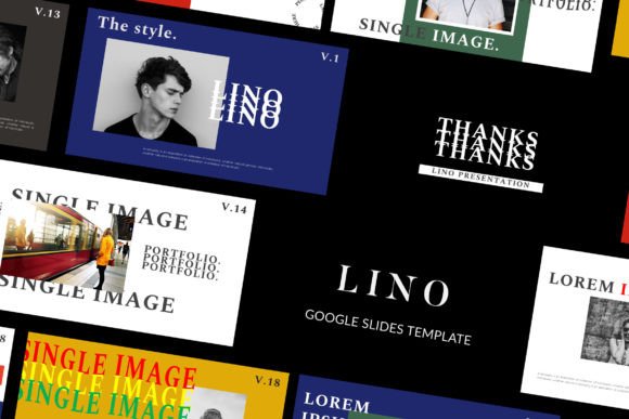 LINO: A Modern Google Slides Template for Sharp Business Plans