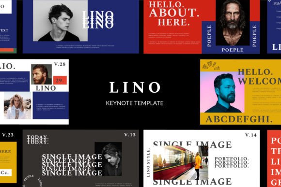 LINO: A Modern Keynote Template for Urban Projects
