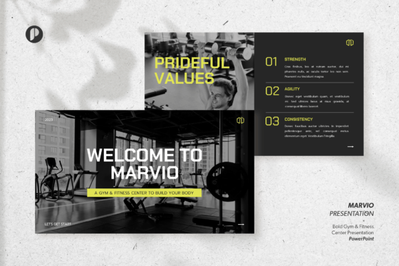Make a Powerful Impact with a Bold Gym & Fitness Center Presentation