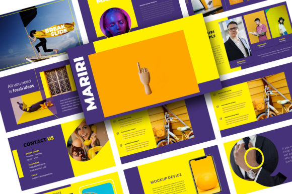 Mariri: A Flexible Creative PowerPoint Template for Your Projects