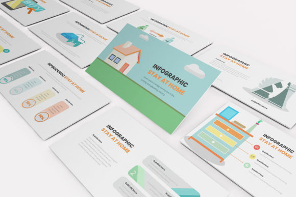 Stay at Home Infographic Keynote: Visualize Your Ideas