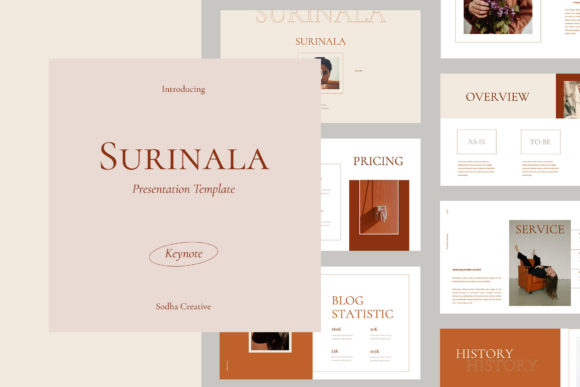 Surinala - Keynote Template: Elevate Your Brand