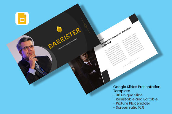 Why Barrister is Your Next Go-To Creative Business Google Slides Template